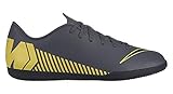 Nicht abfärbende Außensohle Nike Herren MercurialX Vapor XII Club Fußballschuhe, Grau (Dark Grey/Black-Opti Yellow 070), 40 EU