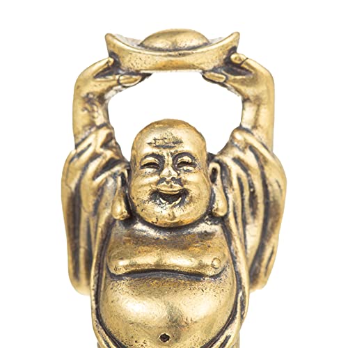 Mini Buddha Statue,Pocket Buddah Statue-Small Buddha Figurine,Zen Buda Statue,Cute Buddha Sculpture,Sitting Buddha,Meditation Meditating Buddha-Copper Bronze Buddha-Retro Style Handmade For Home Decor #TOP2