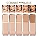 Beauty Balm Serum Boosted Skin Tint, Dual-Ended Eraser Foundation Stick with Brush, Full Coverage Cream Korean Makeup, Long-Lasting Stick for Smooth, Flawless Finish (#3 Warm Beige)