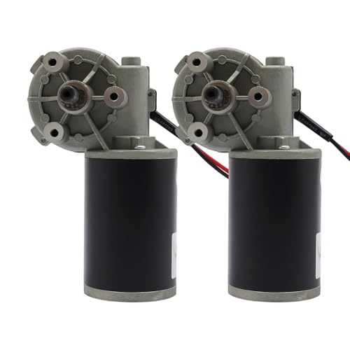 Moteur électrique à engrenages CC compact pour convoyeur 12V - 3
