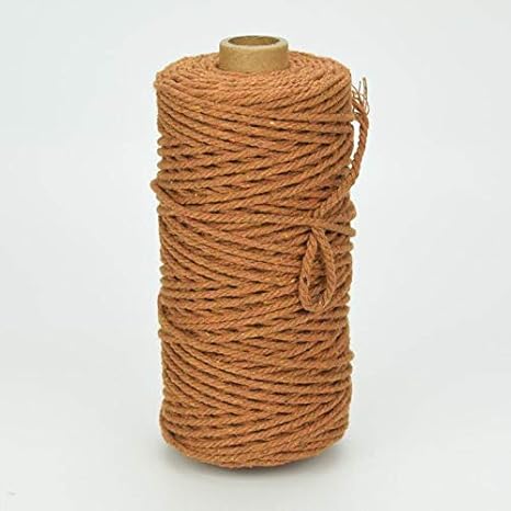 Amazon Buyer Sam マクラメ ロープ 3mm 100m コットン100 コード 紐 ハンドメイド キャメル コード ひも 通販