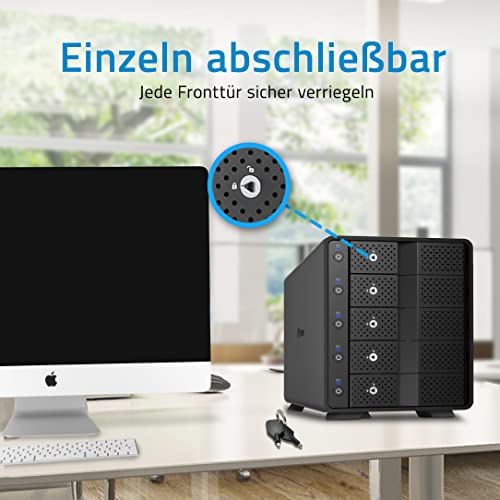 FANTEC Obudowa dysku twardego MB-X5U31H, USB 3.1 Gen2 (10 Gbit/s)