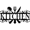 Kitchen Metal Sign, Kitchen Signs Wall Decor Rusti...