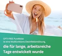 Opti-Free PureMoist Kontaktlinsen-Pflegemittel | 2 x 300 ml + 90 ml – Ansicht 3