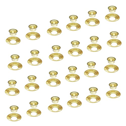 Auswahl Sorte + Menge - Kerzentülle Kerzeneinsatz Kerzenhalter Tropfenfänger aus Metall, für Baumkerzen, Puppenkerzen, Pyramidenkerzen Tafelkerzen u. Teelichter - 24 Stück Tülle + Tropfenfänger 12 mm