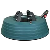 Leejec Christmas Tree Stand with Water Reservoir, Fast Clamped 6 Ft Real Tree with 5.1'...