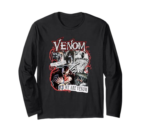 Image of Marvel Super Villains Venom Lethal Protector We are Venom Long Sleeve T-Shirt