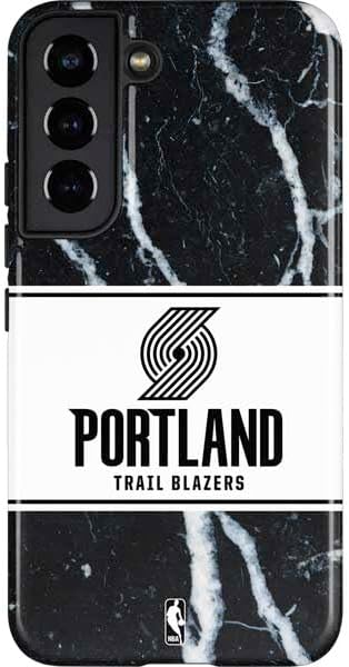 Skinit Pro Phone Case Compatible with Galaxy S22 - Officially Licensed NBA Portland Trail Blazers Away Jersey Design
