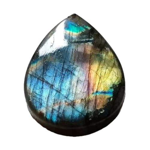 Labradorite naturelle 31x24mm cabochon en vrac pour création de bijoux DIY GH_NAT_03810