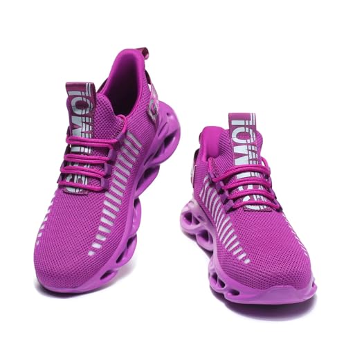 GSLMOLN Womens Walking Shoes Mesh Non Slip Gym Sports Casual Fashion Sneakers