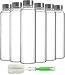 Epica 18-Oz. Glass Beverage Bottles, Set of 6