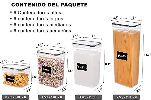 Catálogo para Comprar On-line Recipientes para cereales los 10 mejores. 8 Recipientes para cereales marca U Chef (2)