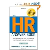 The HR Answer Book byMazin B006IUSRL0 Book Cover