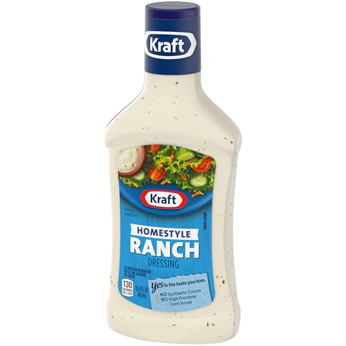 Image of Kraft Salad Dressing, Homestyle Ranch, 15.8 fl oz Bottle