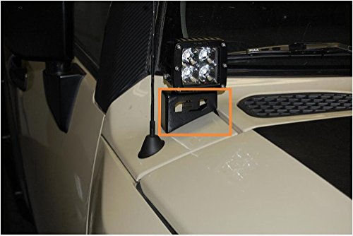 Lantsun Driving Light Brackets Front Corner Light Mount Brackets For T Oyota Fj C Ruiser 2007+(1 Pair) J091 #TOP3
