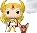 POP Retro Toy: Princess of Power - She-Ra with Kowl - Masters of The Universe Funko Vinyl Figure (Bundled with Compatible Box Protector Case), Multicolor, 3.75 inches