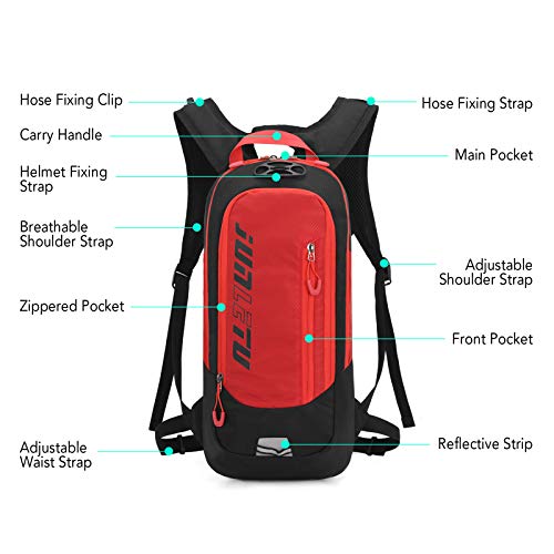 Pacote de ciclismo, Andoer Mochila para ciclismo mochila leve respirável para andar de bicicleta par