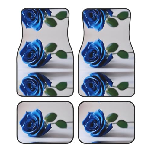Tapis de voiture rose bleue HYTTER : élégance chic et protection de sol haut de gamme