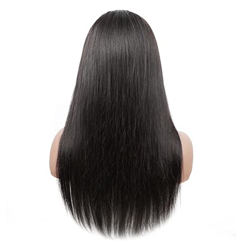 Image of ISEE HAIR Straight Lace Front Wig Human Hair Wear Go Glueless Wig 24 Inch