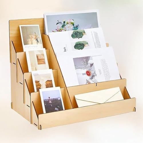 Support de rangement à plusieurs niveaux pour cartes et marque-pages - 4