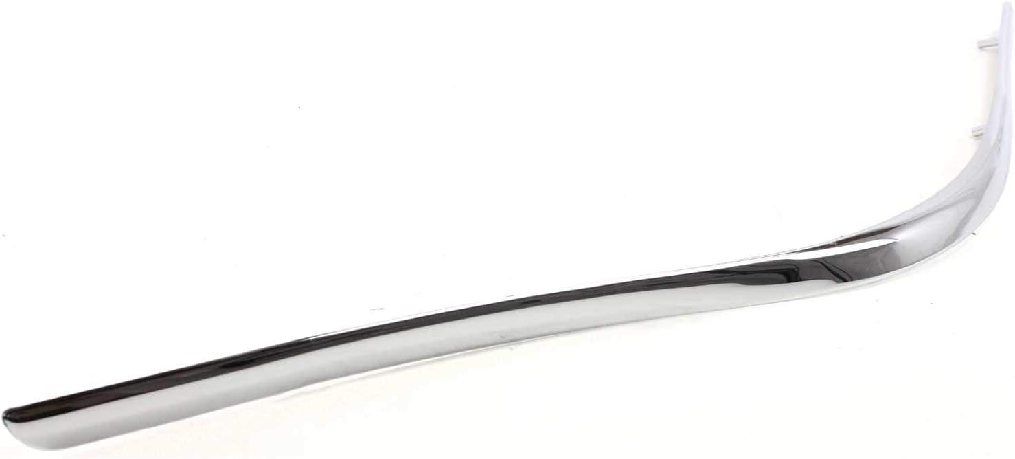 Evan Fischer Front Bumper Trim Set of 2 Compatible With 1998-2002 Lincoln Town Car Chrome Driver and Passenger Side