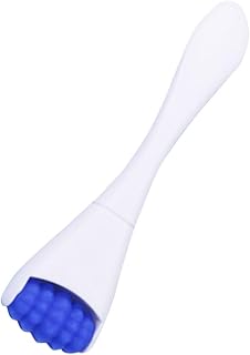 OUNONA Rodillo de Masaje Crema de Ojos Portátil con Doble Cabezal Masajeador Facial Ojeras y Hinchazón Absorción Color