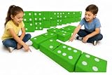 DIDJIG Domino Gigante Diversion Familiar En Grande Verde