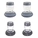 SZDN 4pcs Cepillo de Olla, Cepillo para Ollas y Sartenes, Cepillo de Cocina, Lavar Platos, Cepillo para Fregadero con Asa Rellenables Asa, Lavavajillas con Dispensador de Jabón