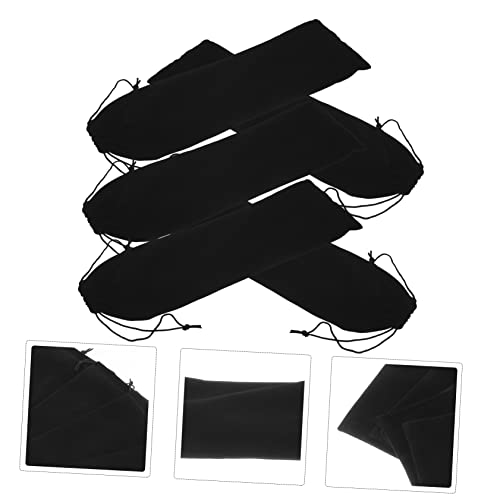 Bolsa para plancha y rizador de cabello Mikinona, resistente al calor, 5 piezas, tamaño portátil para viaje miniatura 7