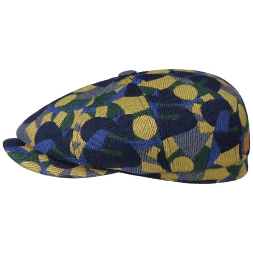 Stetson Hatteras x The Feebles Flat Cap Men Blue 6 3/4-6 7/8