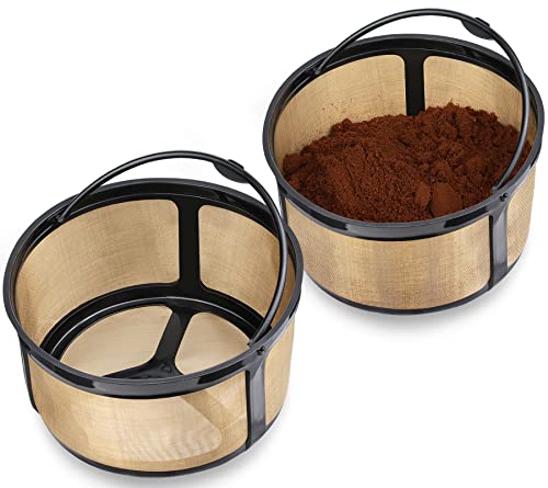 Reusable K Duo Coffee Filter For K-Duo Essentials & Brewers Only, Carafe Basket Coffee Filters For K Duo And K-Duo Essentials/Brewers Coffee Makers, K Duo Coffee Accessories, 2 Pack #TOP8