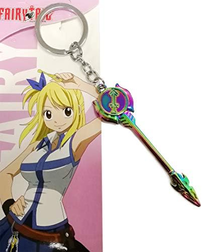 Cosplay Fairy Tail Keys Lucy Heart Key Chain Celestial Spirit Gate Keyring Zodiac Keys And Keyring Fairytale Keyring 9 Sagittarius Amazon Ae Automotive