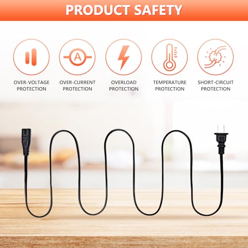24V180W Power Supply Cord Charger for jackery 1000 880 Power Supply Cables Compatible with Jackery Explorer 1000 E1000 880 E880 Portable Power Station Solar Generator, Replacement KA18024075-6C by solsinsy - Used condition - Image 6