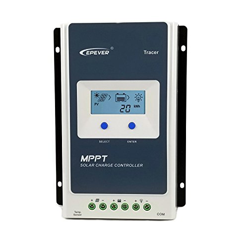 qaurora controlador de carga solar MPPT Tracer una serie 10 A/20 A/30 A/40 A con 12 V/24 V DC voltaje de sistema de identificar de forma automática