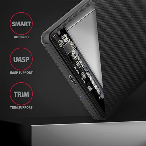 Carcasa externa EE25-SLC 2,5 pulgadas USB 3.0 / SATA III miniatura 4
