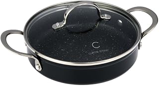 Curtis Stone 8" Sauté Pan with Lid (Renewed)