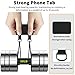 TACOMEGE 2 Way Phone Tether - Tab Only Full Cover Case with Dual Speaker Holes, Phone Strap Patch Double Buckle, Replacement Part (Big-Black)