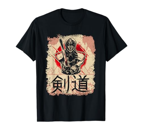 Photo de Kendo | Bogu Shinai | Kendo Fighter | Arts martiaux japonais T-Shirt