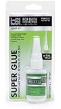 Bob Smith, Grip-It Super Glue, Premium Instant Adhesive Great for Handlebar Grips, Bonds Rubber, Fiberglass, Metal, 1 oz Bottle, 10-25 Second Bond Time. Hobby Bolts, BSI. Made in The USA!