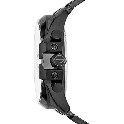 Diesel Mega Chief Stainless Steel Men's Watch with Analog or Digital Movement