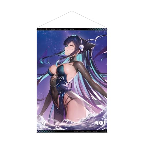 アルジャーノンプロダクト 勝利の女神：ＮＩＫＫＥ Ｂ２タペストリー リトルマーメイド － アビスフラワー 約H728×W515mm スウェード（Amazon）
