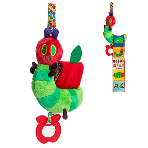 Image of KIDS PREFERRED World of Eric Carle The Very Hungry Caterpillar Roll Out Activity Toy with Teether, Multicolor (55734)