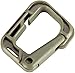 10Pcs Multipurpose Tactical Carabiner Keychain Plastic D-Ring Hanging Hooks Clip for Molle Webbing