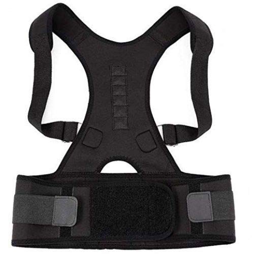 Unisex Magnetic Posture Corrector Belt for Lower and Upper Back Pain Relief, Posture Corrector Men for Women, back support belt (Large)