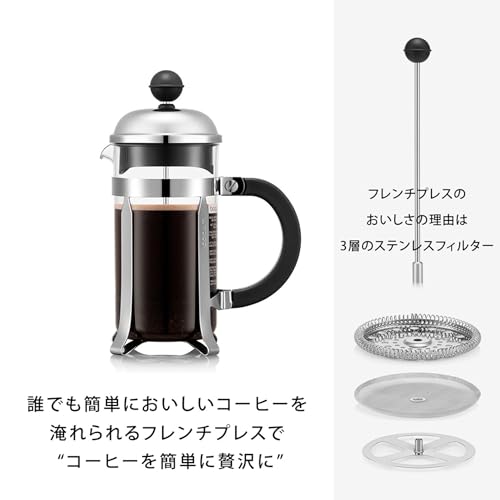 ボダム シャンボール フレンチプレス 追加カット 2