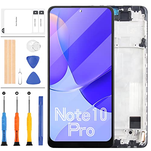 Écran de rechange Redmi Note 10 Pro pour réparer un afficheur cassé après une chute