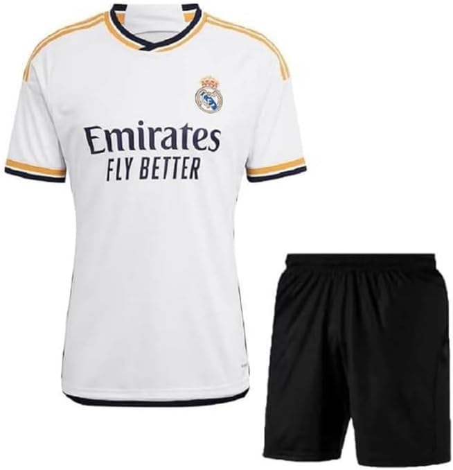 Bellingham 5 Sports Football Team Jersey Tshirt with Shorts 2023/2024 (Men,Boys,Kids)