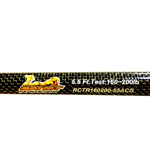 Eatmytackle Roller Guide Saltwater Fishing Rod | Blue Marlin Tournament Edition (160-200Lb) #TOP6