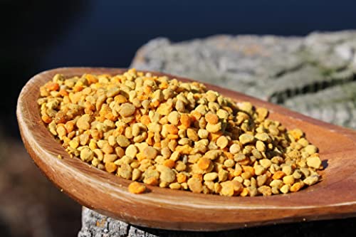 Fresh Bee Pollen Raw Nebraska Bee Pollen 1.5Lb Jar #TOP2