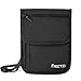 FREETOO Travel Neck Wallet Neck Pouch with RFID Blocking, Passport Holder Family Anti-Theft Hidden Passport Wallet for Men Women to Keep Your Passport Document and Credit Card Safe